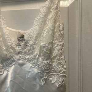 Bridal Satin Ivory Slip Dress Jonquil By Diane Samandi | Bridal Pajamas